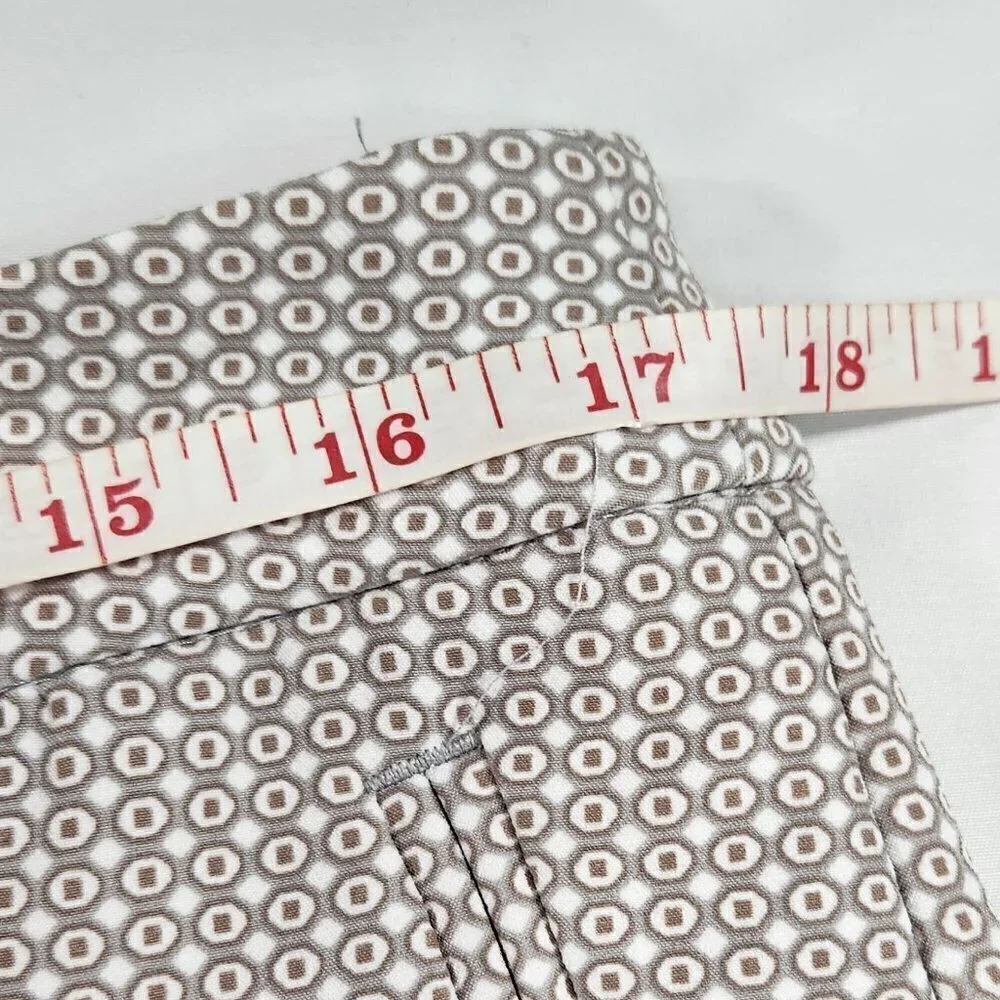 🆕Adrianna Papell Printed Kate Fit Pants Size 12      Lot A